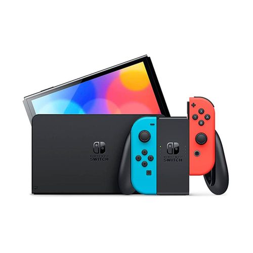 Nintendo Switch Oled 64Gb Neon Azul / Rojo