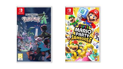 Nintendo Switch Juego Pokemon Legends Z-A Game + Nintendo Switch Juego Super Mario Party Jamboree