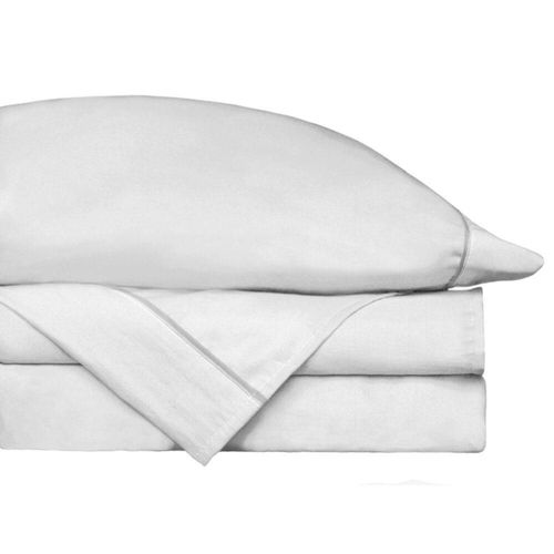 Juego de Sábanas Tencel  Rebeca Queen Size Blanco