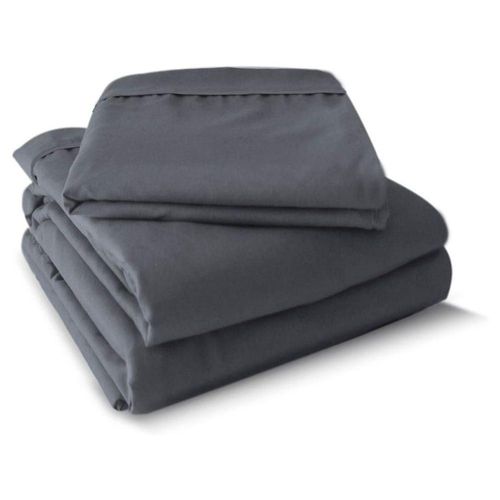 Juego de Sábanas Koala  Rebeca King Size Gris Oxford