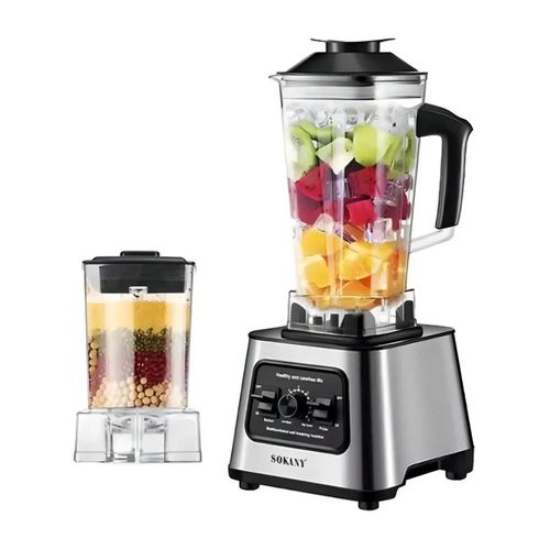 Licuadora Profesional 2.l L Triturador De Granos Multiusos Sokany Sk-999 600W