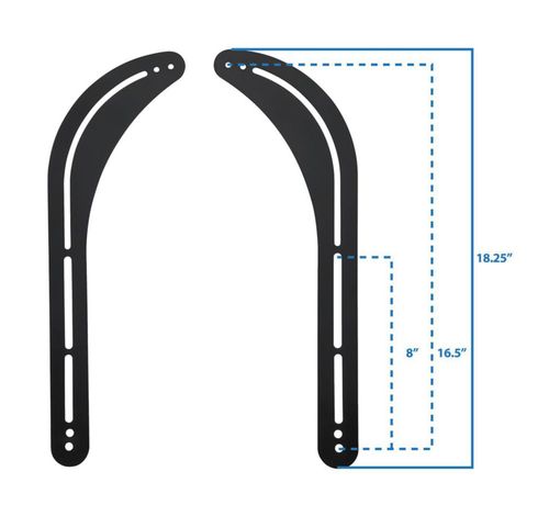Soporte para TV con barra de sonido Mount-It! Televisores universales de 32 a 70 pulgadas, tapa de 1