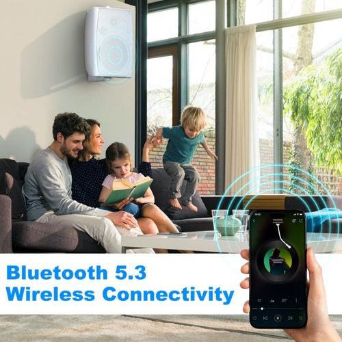 Bocina Bluetooth para exteriores Herdio de 8 pulgadas y 600 W