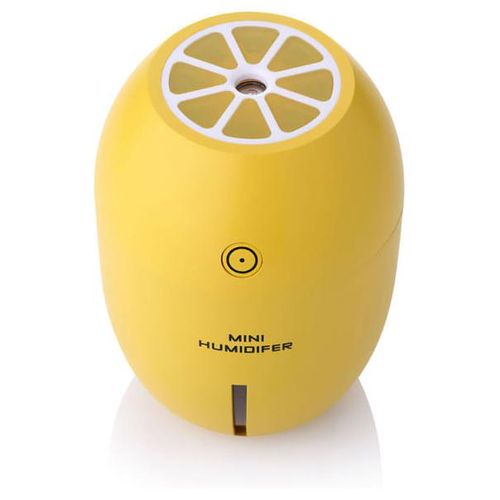 Humificador difusor de aromas diseño limon 150 ml amarillo