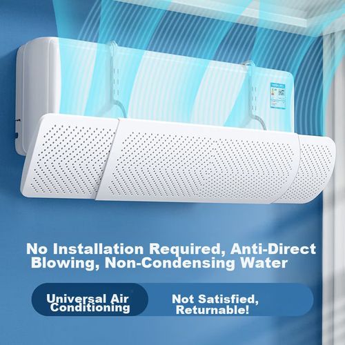 Desviador de aire acondicionado XIAO HUANG HOU Blanco