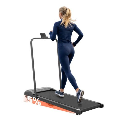 Caminadora Electrica Plegable Walking Pad Altera CYBERWALK con Elevacion Color Negro