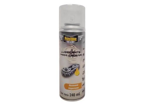 Lubricante Para Cadena De Moto Prestone 240ml Remueve Impurezas