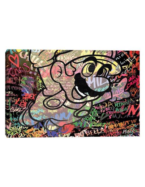 Graffiti de Mario de dibujos animados por The Pop Art Factory