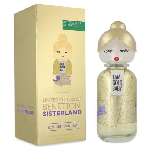 Benetton Sisterland Golden Vanilla 80Ml Edp Spray - Dama