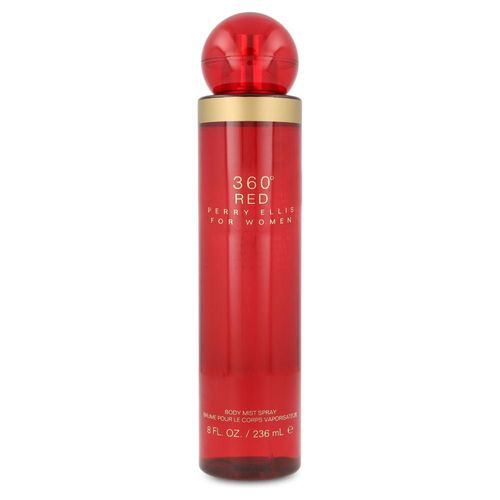 360° Red 236Ml Body Mist Spray - Dama