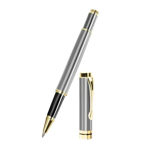 Pluma Bolígrafo Profesional Unisex Color Plateado