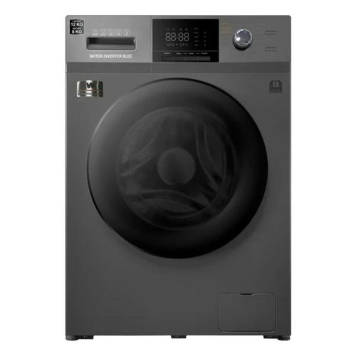 Lavasecadora White-Westinghouse 12 Kgs / 8 Kgs Gris Acero VCM WWCFL14303AWDSS