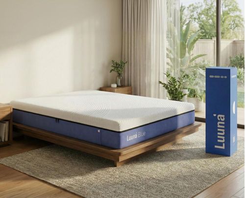 Colchón Individual en caja Luuna Blue High Support