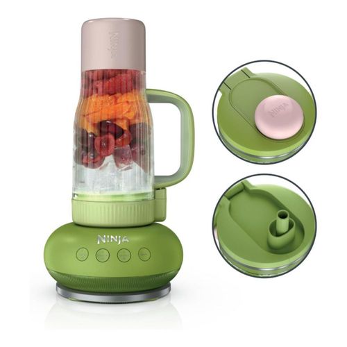 Licuadora Personal Ninja Blendboss Auto-iQ Vaso 26 oz Portátil Smoothies Hielo – Chicle de sandía