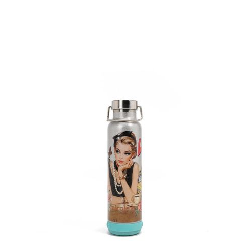 Termo De 600ml Nicole Lee Con Bocina Bluetooth Sabina SS26