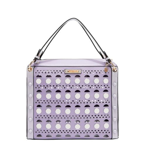 Bolsa Cuadrada Nicole Lee Corte Laser Moderna SS26