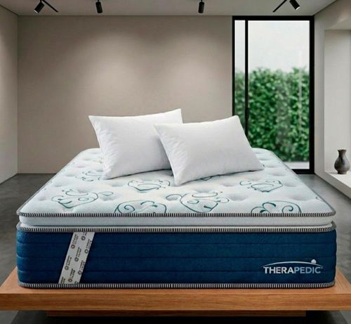 Colchon Therapedic Matrimonial Royal Mar Ultrafresh + 2 Almohadas