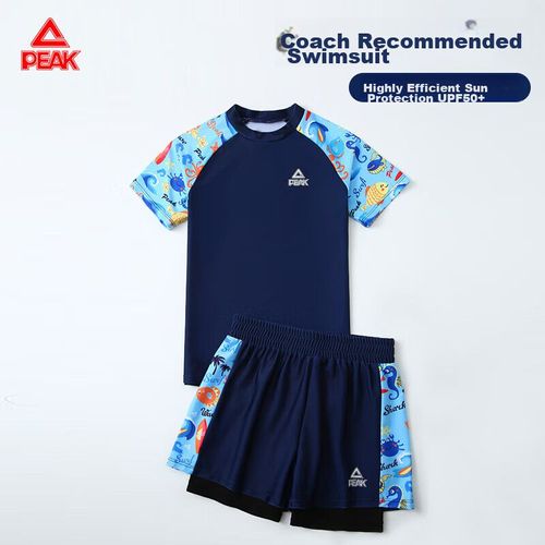 Traje De Baño Doble Capa Corte Dividido