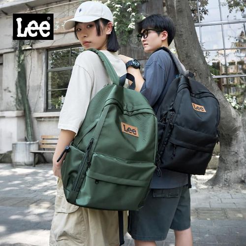 Mochila Para Laptop Lee Poliéster Negro Hombre