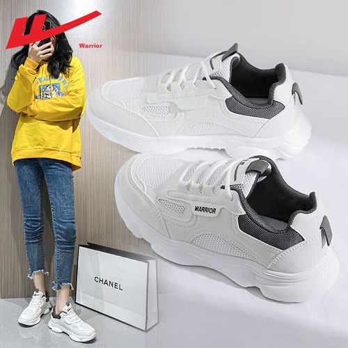 Tenis Warrior Wxy0195 Blanco Con Gris P