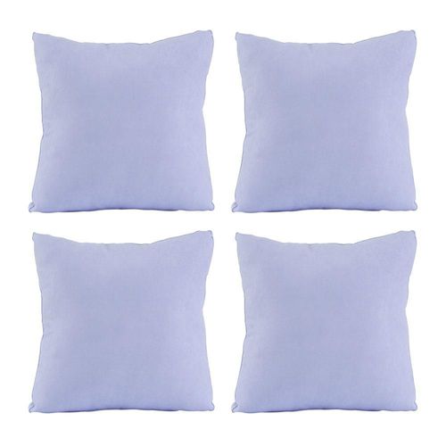Set de 4 Cojines Cuadrado Grande Dicasa Zita Lila RGH