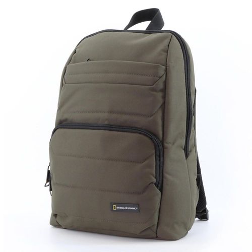 Mochila urbana Nat Geo N00720.11, City Backpack, PRO 10 L, resistente al agua, café olivo