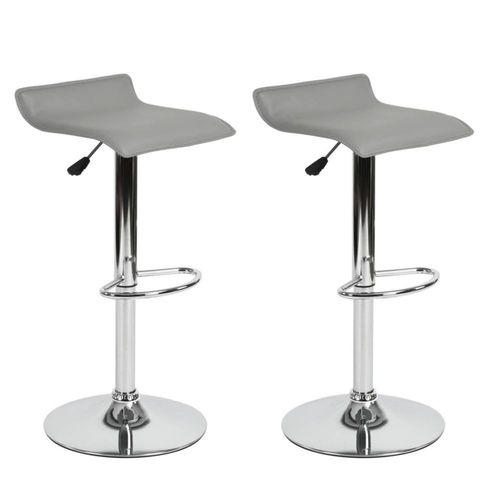 Bancos Ajustable De Gris 2 Piezas