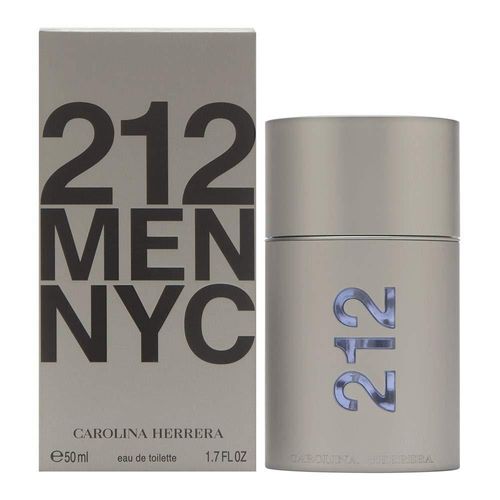Perfume Carolina Herrera 212 Men Edt 50 Ml Para Hombre