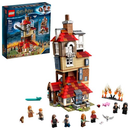 Kit de construcción LEGO Harry Potter Attack on The Burrow 75980
