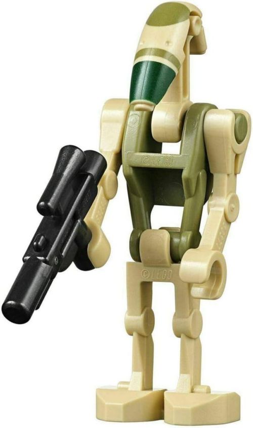 Figura LEGO Kashyyyk Battle Droid de Star Wars con Blaster