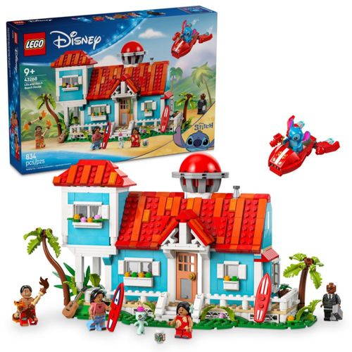 Set de construcción LEGO Disney Lilo and Stitch Beach House