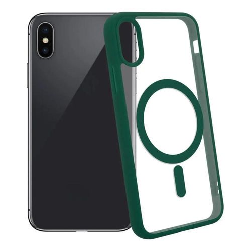 Funda Case Transparente Clear De Colores Para iPhone Magsafe