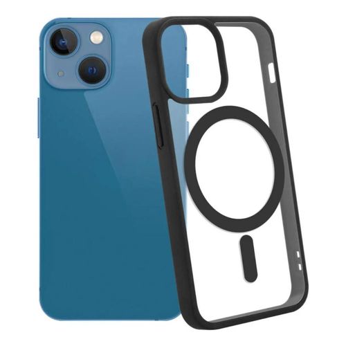 Funda Case Transparente Clear De Colores Para iPhone Magsafe