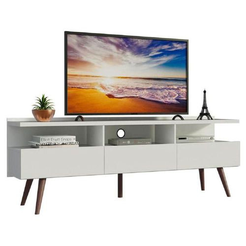 Mueble Para Tv Madesa Londres Hasta 65 Pulgadas Blanco