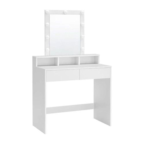 Tocador con Espejo y Luces LED Brillo Ajustable Bossa Amelie