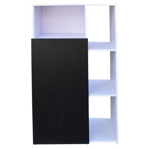 Hogare Mueble Alacena Organizador Para Cocina color Blanco Negro