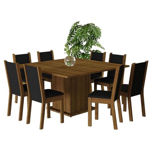 Juego de Comedor Marisa Madesa Mesa con 8 Sillas MN