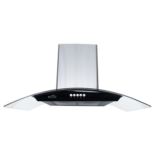 Campana de Cocina (90cm) - Botones Acero Inoxidable y Vidrio Templado