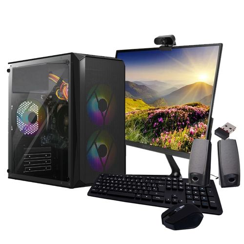 Pc Computadora Armada Ryzen 7 16gb 960Gb Wifi Webcam 21.5\