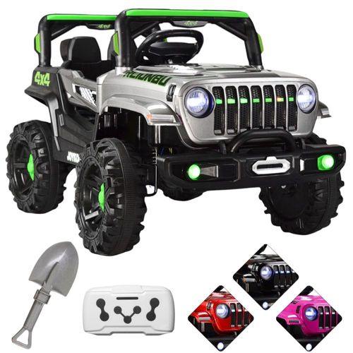 Montable Electrico Camioneta 4x4 Control Remoto Luz Led 12v