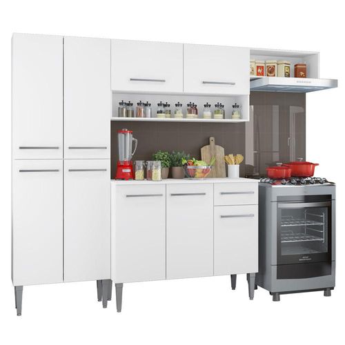 Cocina Integral Completa Modular Madesa Emilly Color BB 01