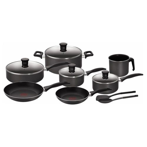 Batería T-FAL Family Cook 13 pzas Gris Antiad Thermo-Señal