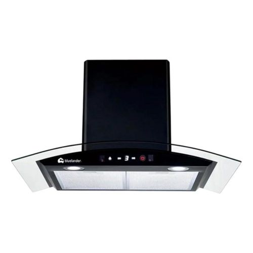 Campana de Cocina Bluelander 90 cm, Acero Inoxidable, 3 Velocidades, Táctil
