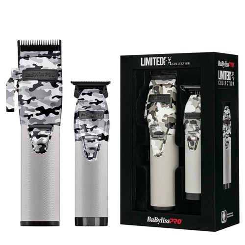 Kit Clipper Y Trimmer Babylisspro Camuflaje Edición Especial LimitedFx