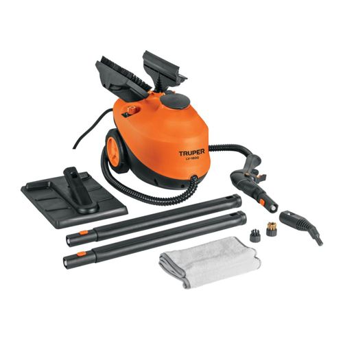 AM3K ofrece el limpiador a vapor Truper LV-1800 de 1800W, ideal para desinfectar y limpiar sin químicos, con gran potencia y eficiencia.