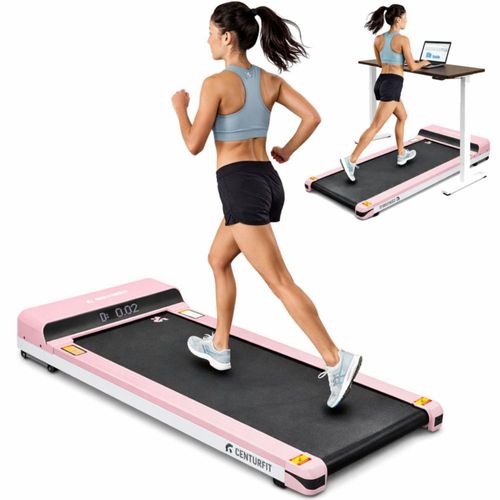 Caminadora Electrica Rosa Walking Pad Pro Centurfit Cinta para Correr Control Remoto Magentico