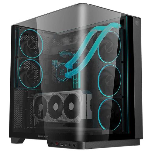 Gabinete Balam Rush Tank Expert Curve 7800, Mid-Tower, ATX, Color Negro