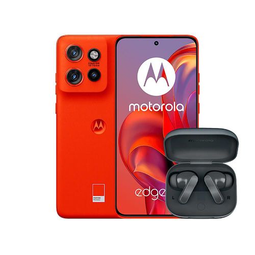 Combo Motorola Edge 50 Neo 8GB 256GB Naranja + MotoBuds BASS