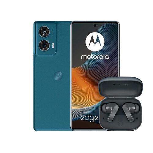 Combo Motorola Edge 50 Fusion 8GB 256GB Verde Azulado + MotoBuds BASS