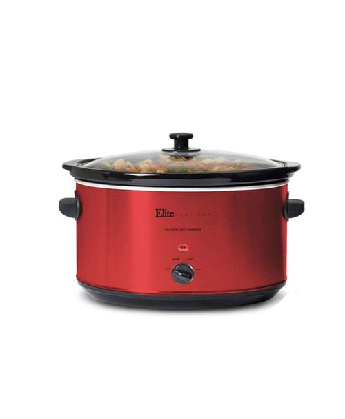 Olla Cocción Lento 8.5 Elite Mst-900rxt Frecuencia 60 Color Rojo 120V